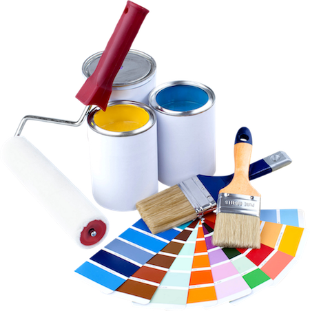 équipement de peinture panoplie complète pour travaux de peinture